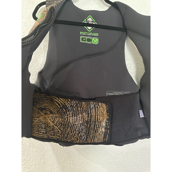 Body Glove ECO Wakeboard Life Vest‎ Impact Guard Watersports Gray Brown Size? - Picture 5 of 10
